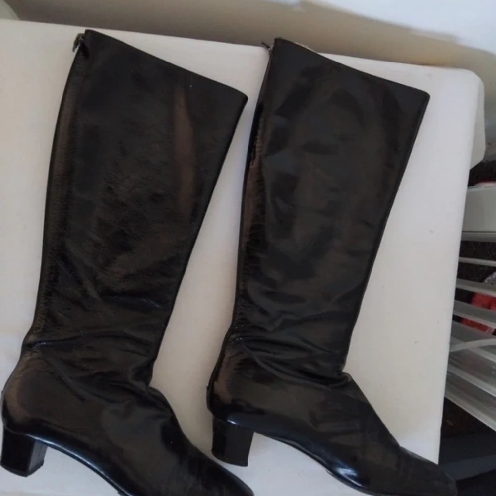 Elegant Black Over the Knee Women's Boots